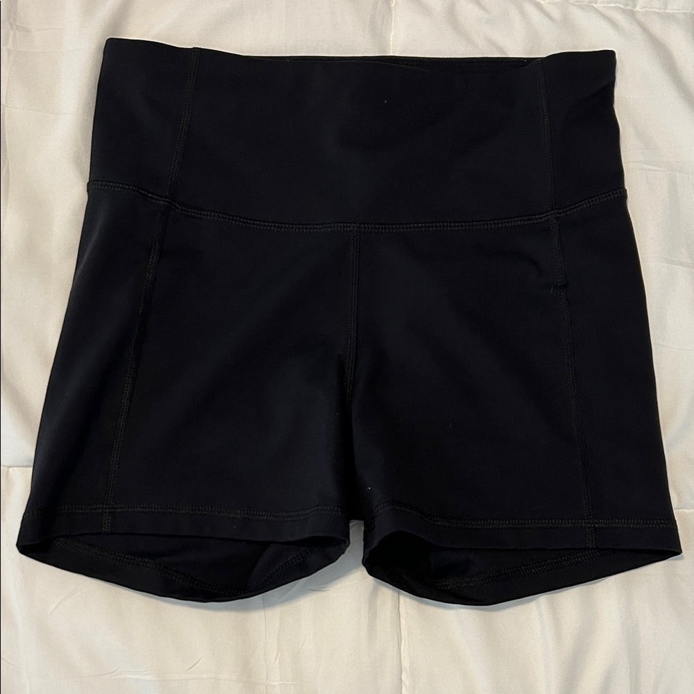 All in Motion Women's High Waist Black Shorts